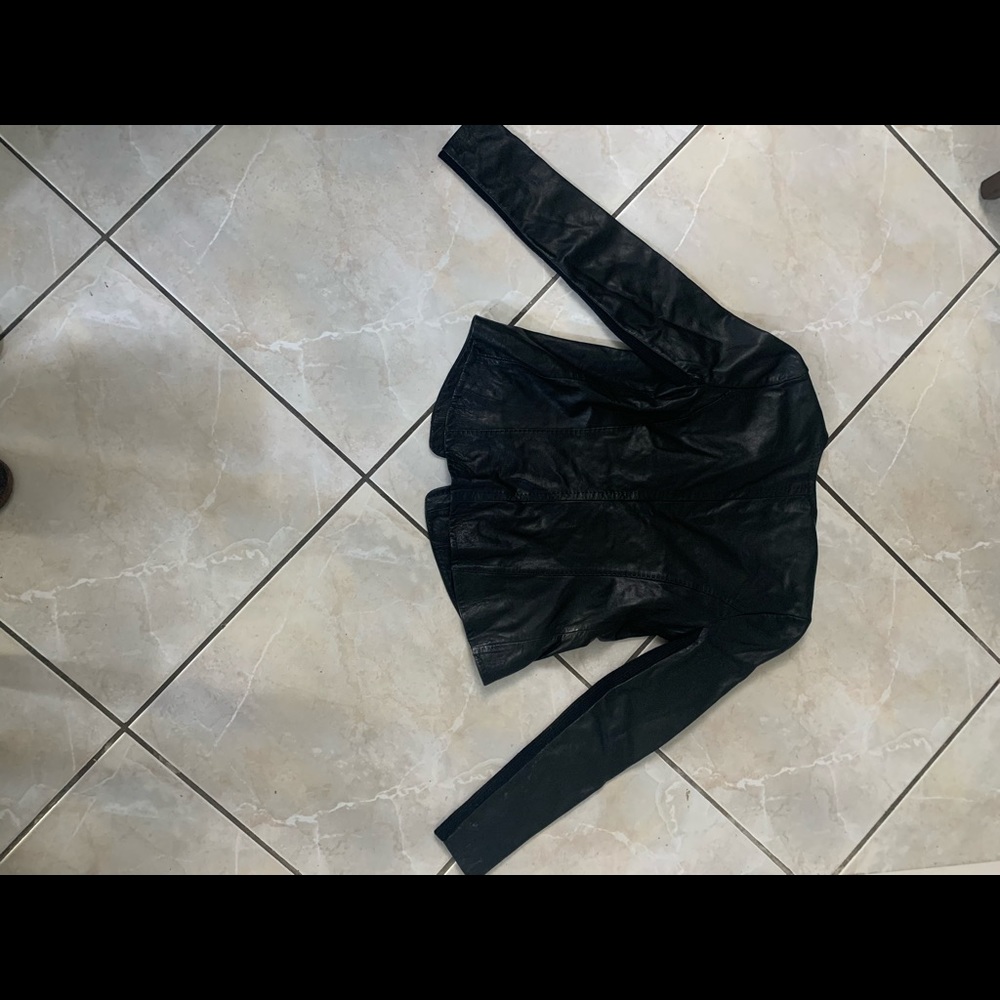 VINCE leather jacket